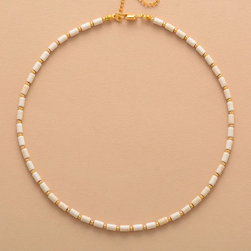 Natural pearl necklace OL