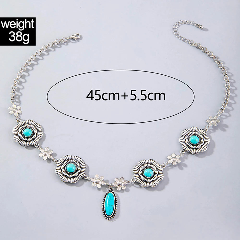 Retro alloy and pearl jewel