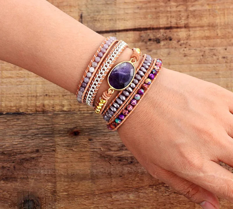 Bohemian 5-layer bracelet