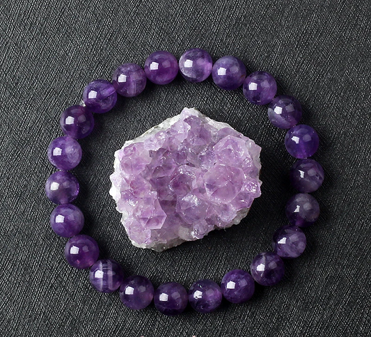 Zen bracelet in amethyst 