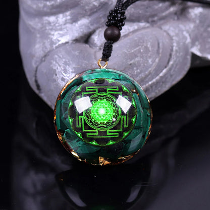 Spiritual pendant for relaxation and massage 