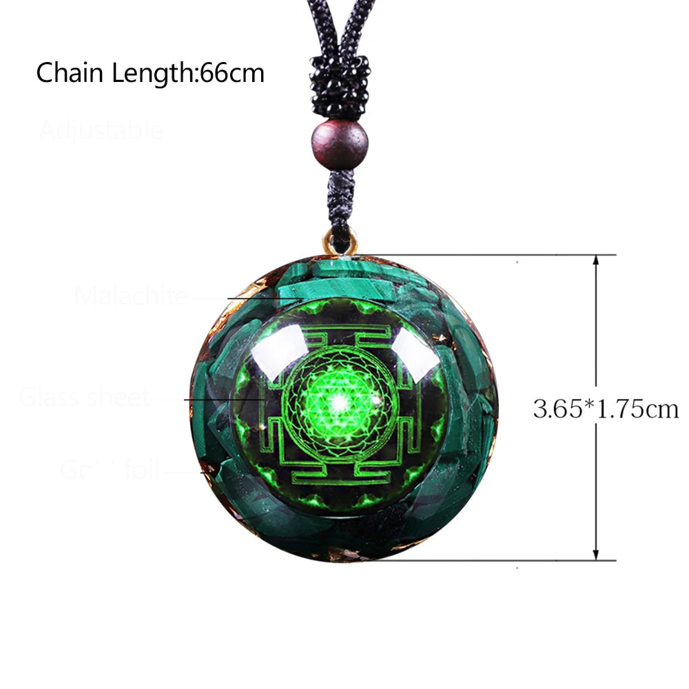 Spiritual pendant for relaxation and massage 