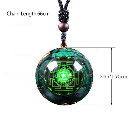 Spiritual pendant for relaxation and massage 