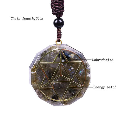 Energy and serenity pendant 