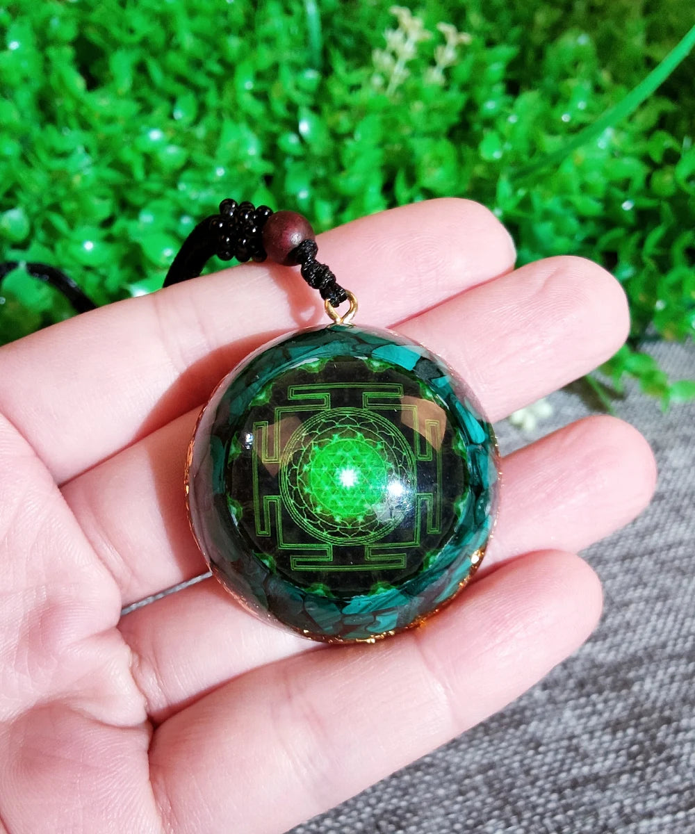 Spiritual pendant for relaxation and massage 