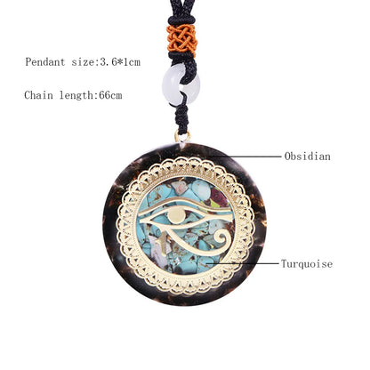 Pendentif vibratoire Œil d’Horus