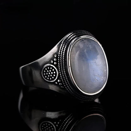 Natural Moonstone Ring 