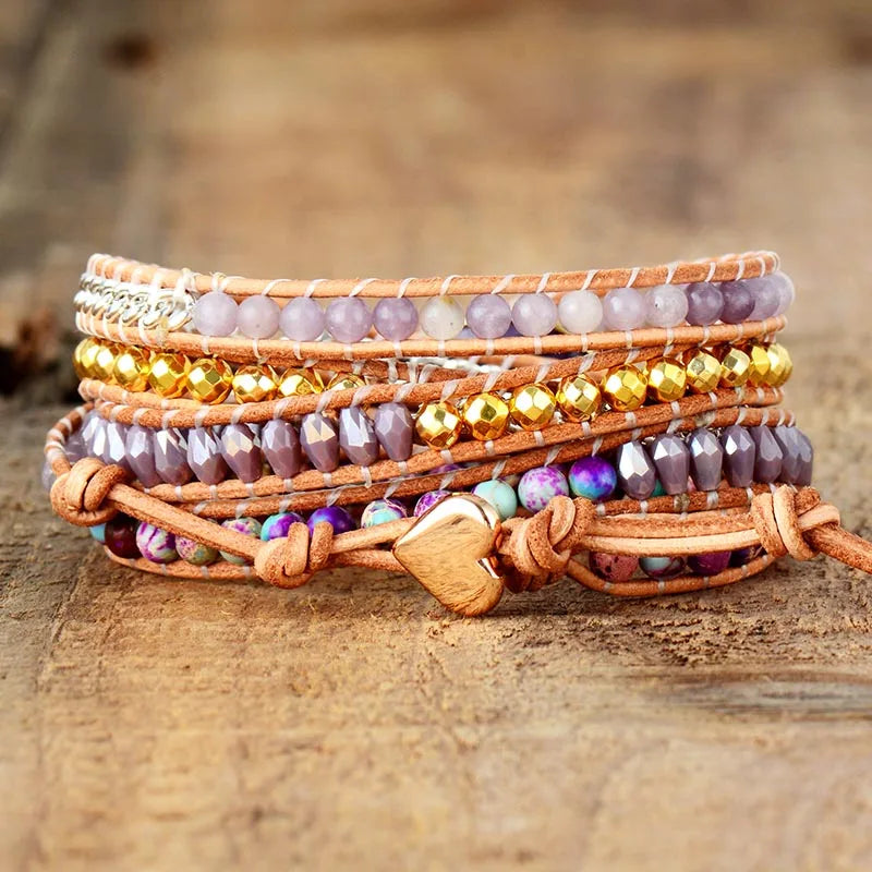 Bohemian 5-layer bracelet 
