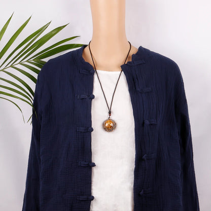 Protective pendant in sacred geometry 