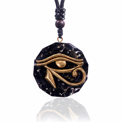 Ancient Egyptian pendant in orgonite 