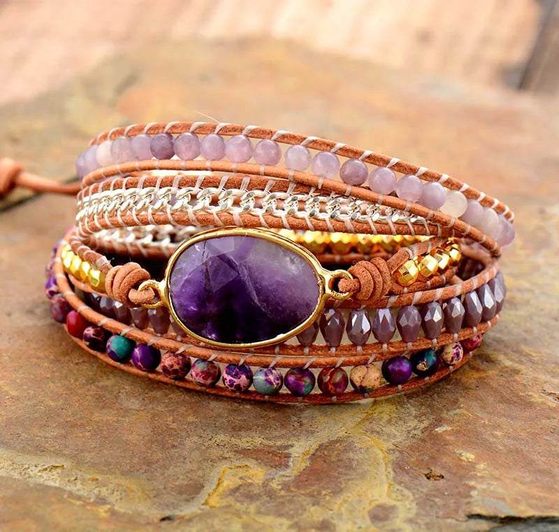 Bohemian 5-layer bracelet 