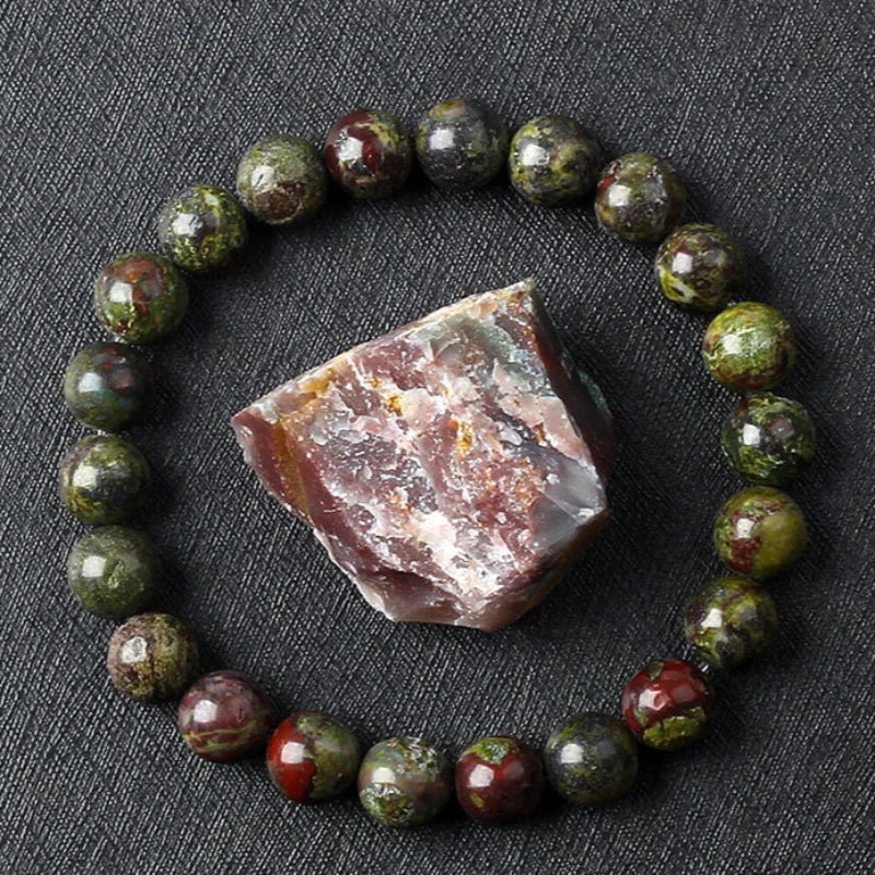 Spiritual bracelet in jasper and dragon blood 