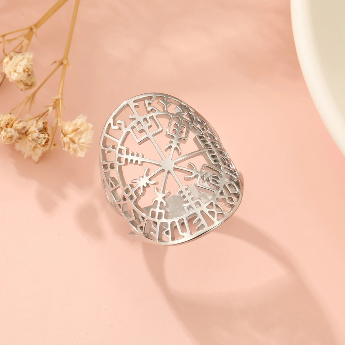 Viking Ring in Stainless Steel 