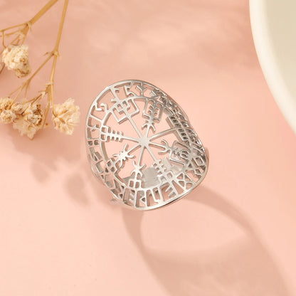 Viking Ring in Stainless Steel 