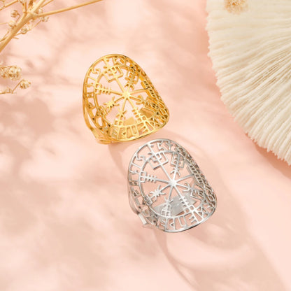 Viking Ring in Stainless Steel 