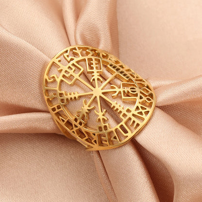 Viking Ring in Stainless Steel 