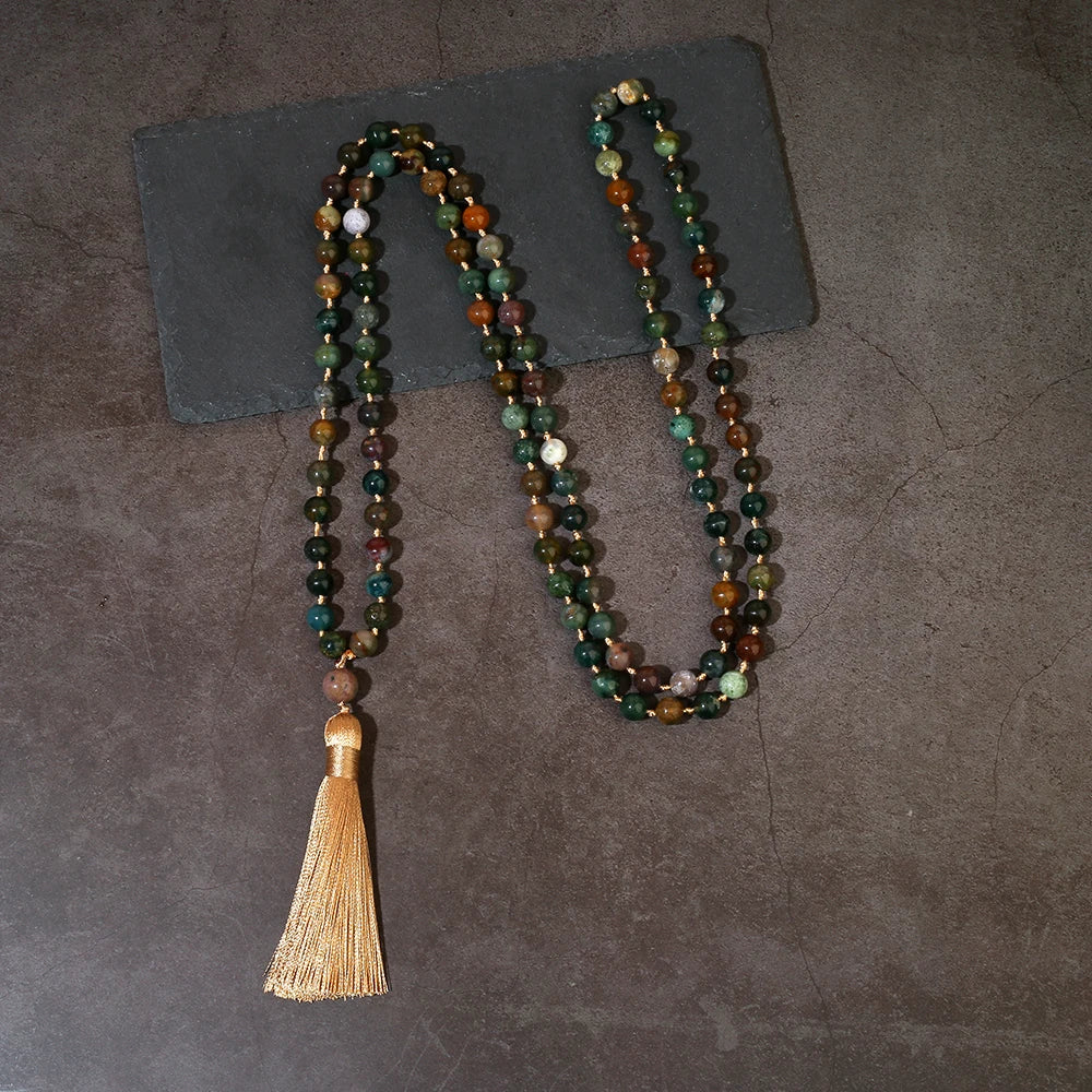 Bijou sacré en agate indienne