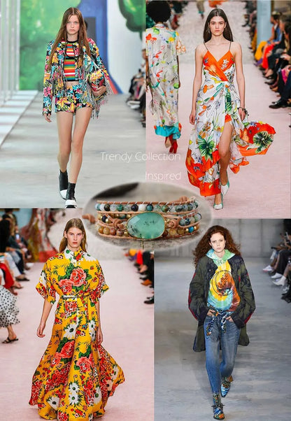 Multilayer bracelet in lava stone 