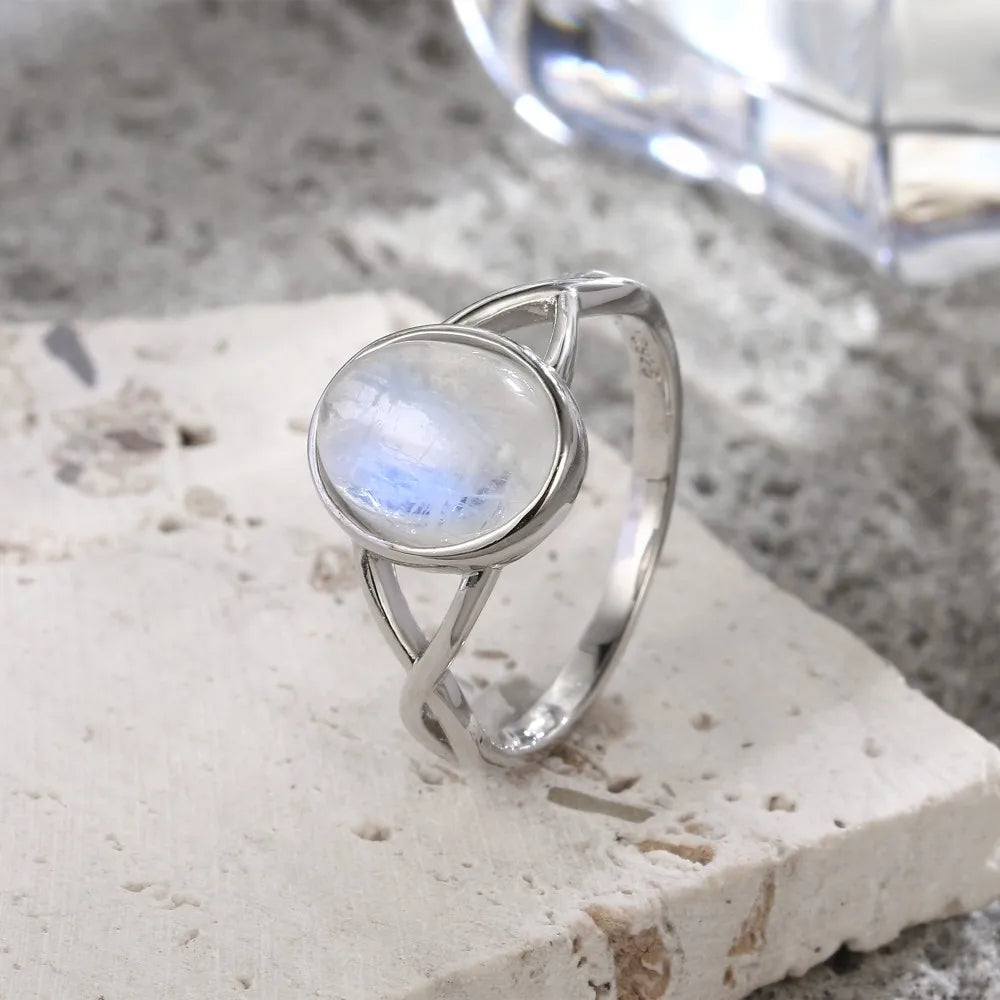 Moonstone Ring 
