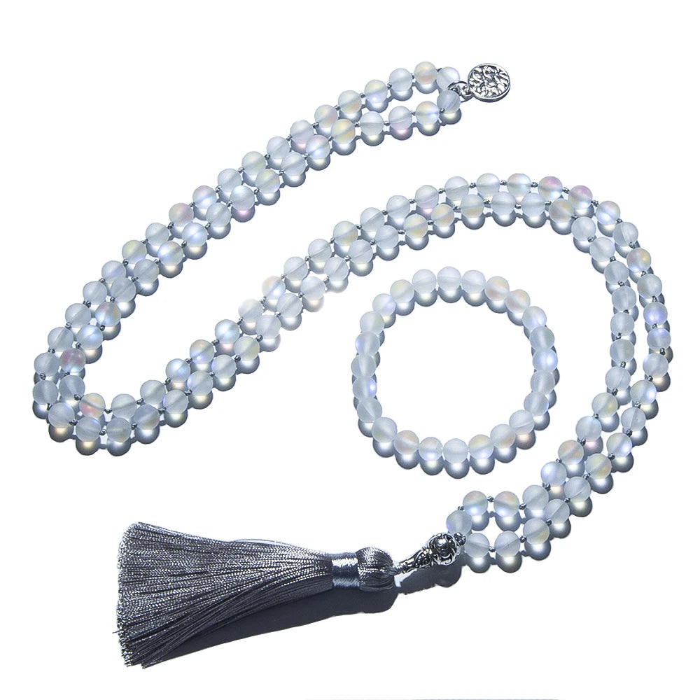 Ensemble zen en perles de cristal