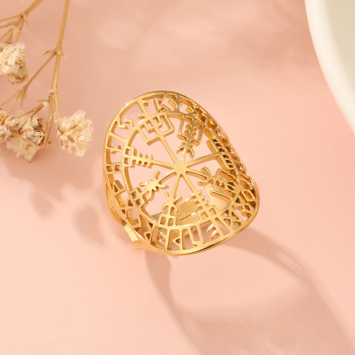 Viking Ring in Stainless Steel 