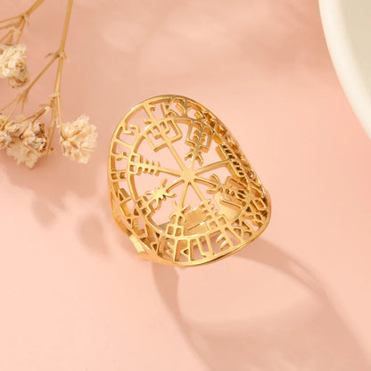 Viking Ring in Stainless Steel 