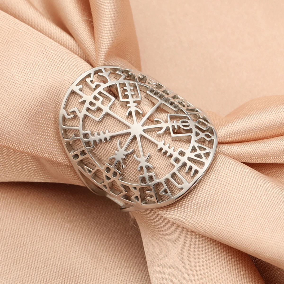 Viking Ring in Stainless Steel 