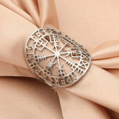 Viking Ring in Stainless Steel 