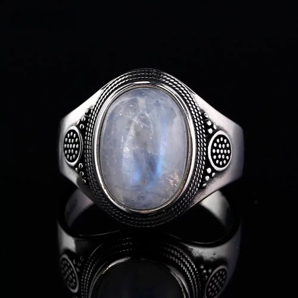 Natural Moonstone Ring 