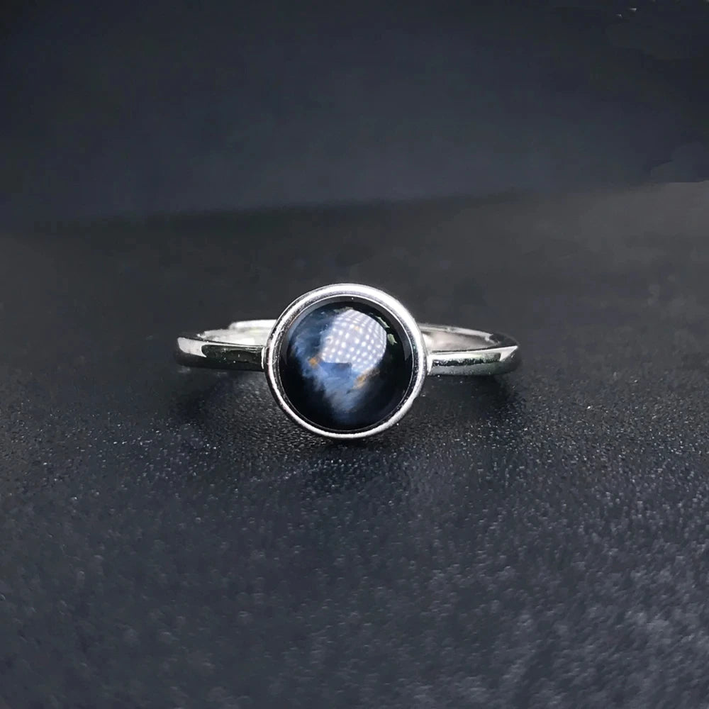 Mystical ring in pietersite from Namibia 