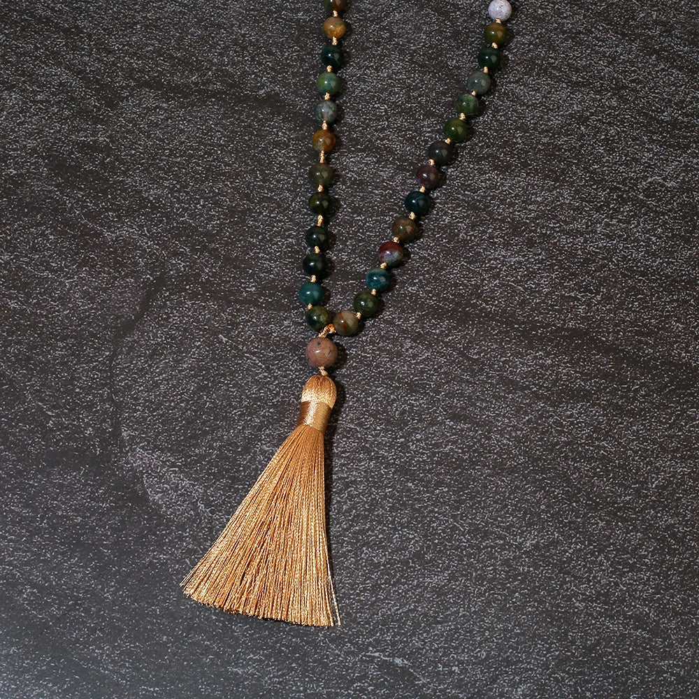 Bijou sacré en agate indienne