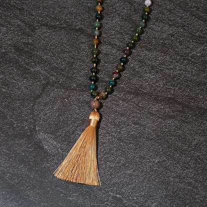 Bijou sacré en agate indienne