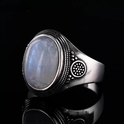 Natural Moonstone Ring 