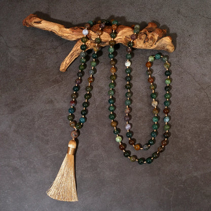 Bijou sacré en agate indienne