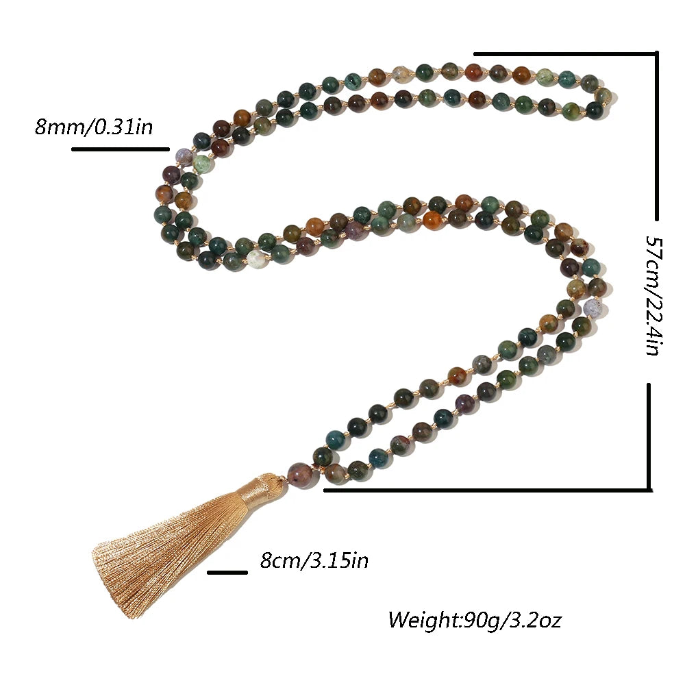 Bijou sacré en agate indienne