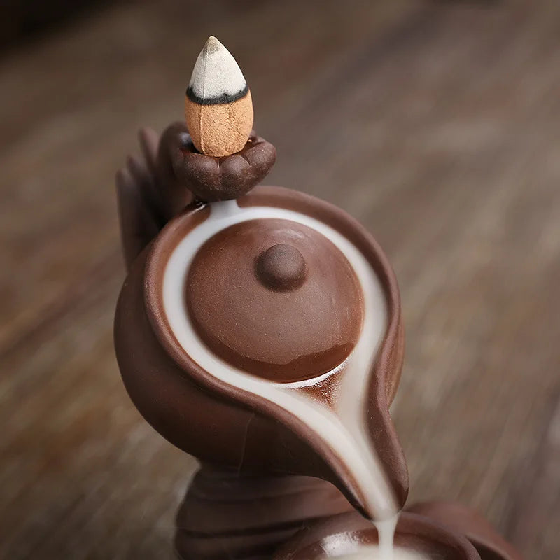 Brûleur d'encens inspiré de la cérémonie du thé