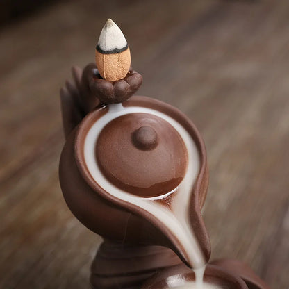 Brûleur d'encens inspiré de la cérémonie du thé